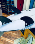 Powerbroker Med-Large Futures Proctor Fiberglass Tri Fins NVS