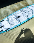 Mini Longboard / Manatee II 8'0" | marbled w/ coke bottle tint | READY TO SHIP