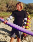TwinStitch | Purple Resin tint with Black Swirl