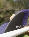 Rasta Keel Honeycomb Twin Fins by Futures