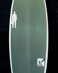 Olive Drab Green with tape-off clear rails