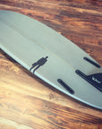 Bullet Single Fin | Rich Purple resin tint