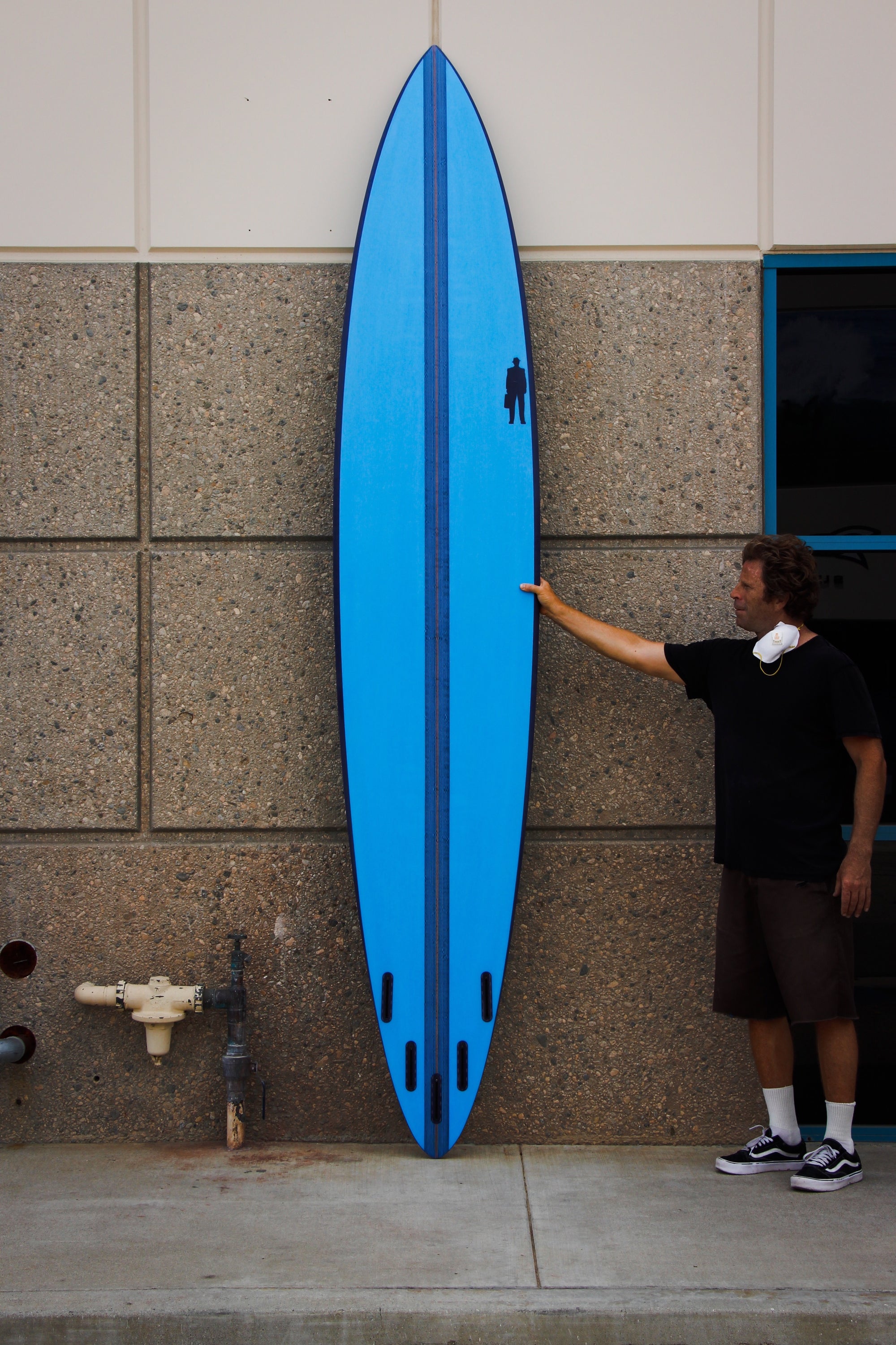 Howitzer Big Gun | racy black rails blue solid