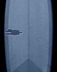 Stock Quick Bullet Single Fin | Slate Grey resin tint