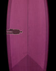 Stock Quick Bullet Single Fin | Magenta Purple resin tint