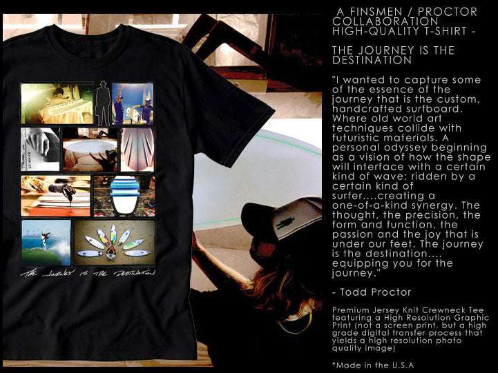 Proctor &#39;Cottage Industry Collage&#39; Limited Edition Journey Tee