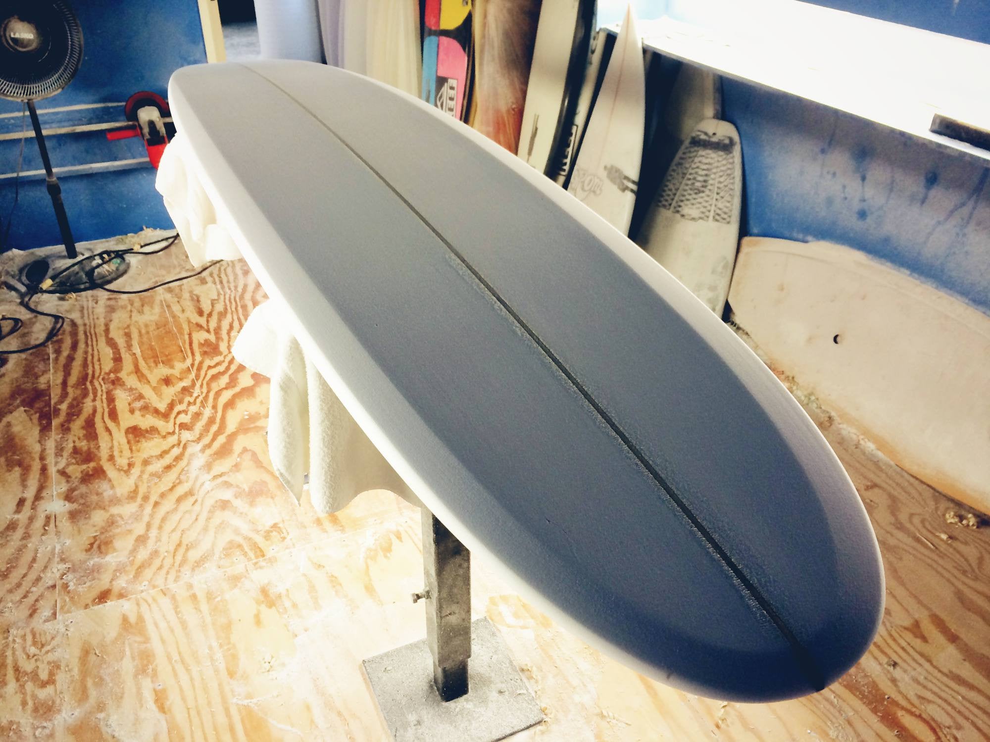 Stock Quick Performance Longboard | clear