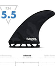 Jordy Large Futures Honeycomb Fins