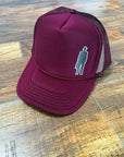 Proctor Man Trucker Hats - Maroon