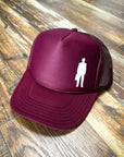 Proctor Man Trucker Hats - Maroon