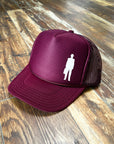 Proctor Man Trucker Hats - Maroon