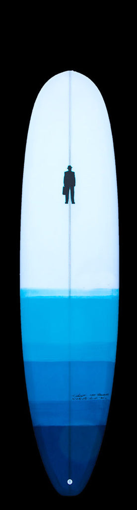 Stock Quick Mini Longboard / Manatee II | blues tri tail dip