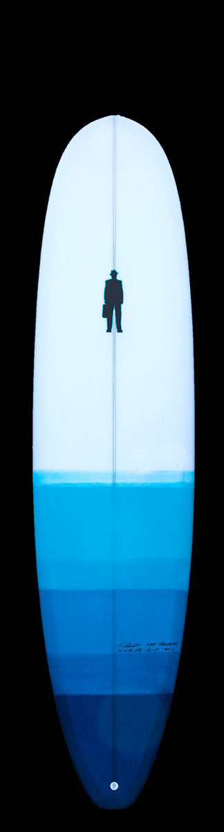 Stock Quick Mini Longboard / Manatee II | blues tri tail dip