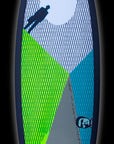 Monsta | Carbon Footprint Titanium II tri lemon/lime, grey, aqua