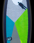 Monsta | Carbon Footprint Titanium II tri lemon/lime, grey, aqua