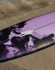 PostMod Jet | Twin/Quad Fish | Pale Purple, Rich Plum & Black swirl