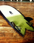 Rasta Keel Honeycomb Twin Fins by Futures