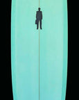 Mini Longboard / Manatee II | pale icy sage resin tint