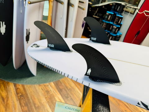 Powerbroker XL FCS2 compatible Proctor Fiberglass Tri Fins NVS