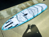 Mini Longboard / Manatee II 8'0" | marbled w/ coke bottle tint | READY TO SHIP