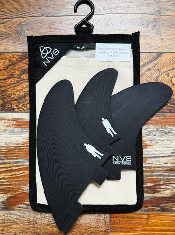 'Toothy' 2+1 Tri | A true “split the difference” Fin | NVS FCS2 compatible