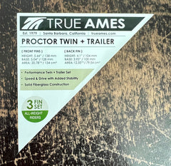 MAGNUM OPUS 2+1 Powerbroker Twin Fin set