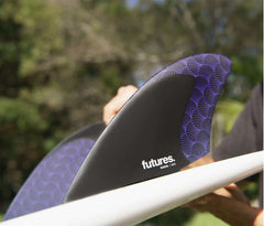 Rasta Keel Honeycomb Twin Fins by Futures