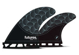 Rasta Quad Honeycomb Quad Fins by Futures