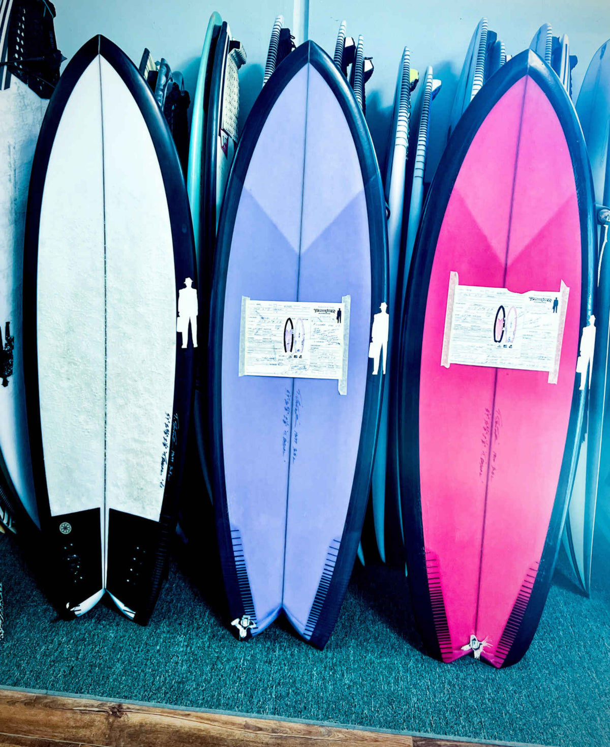 T.Rascal | black rails – Proctor Surfboard Shop