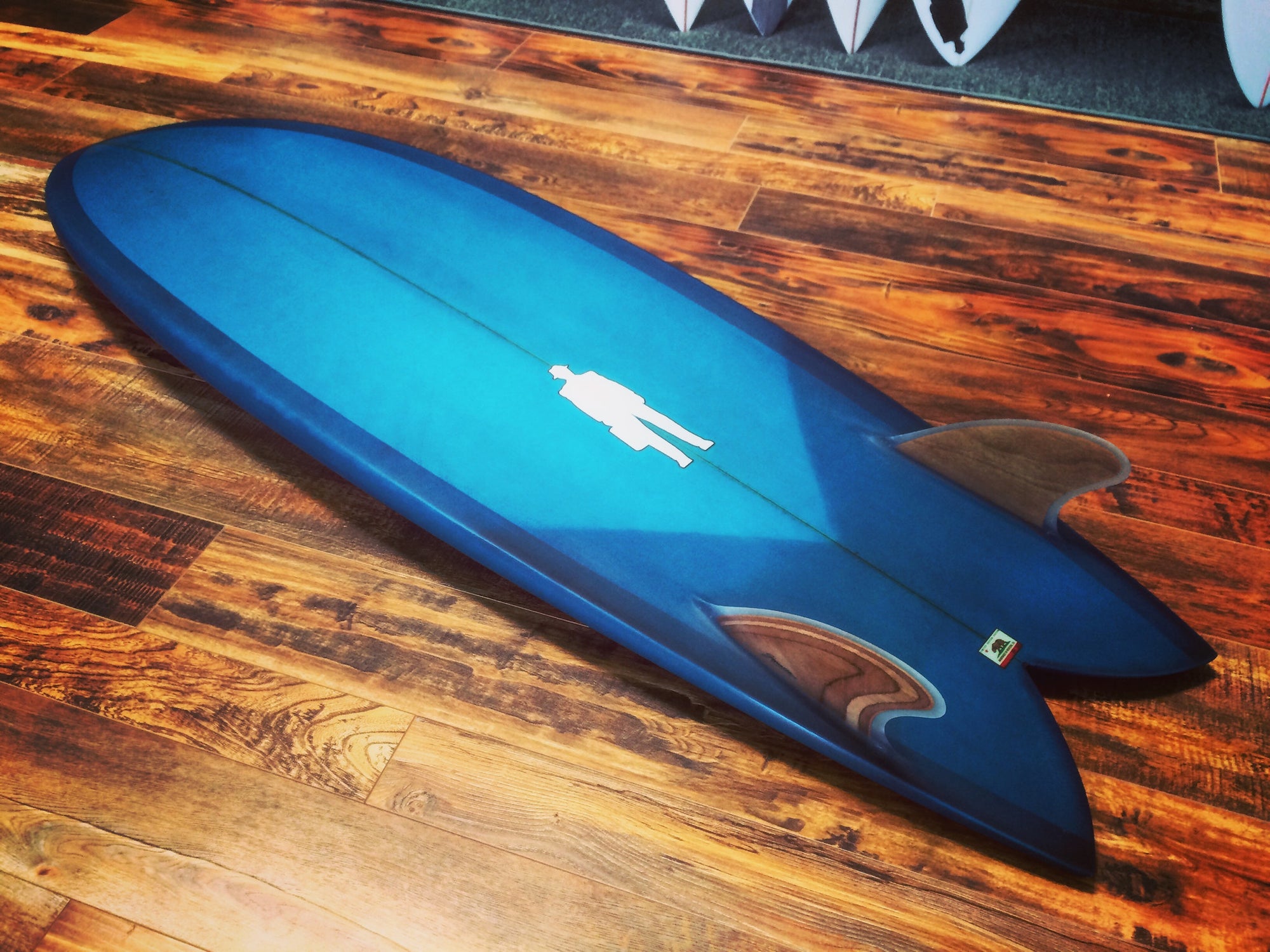 Stock Quick PostMod Jet | Twin/Quad Fish | Baltic Blue resin tint