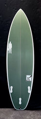 Olive Drab Green with tape-off clear rails 