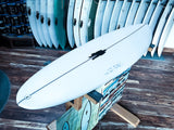 Bullet Single Fin | Forest resin tint