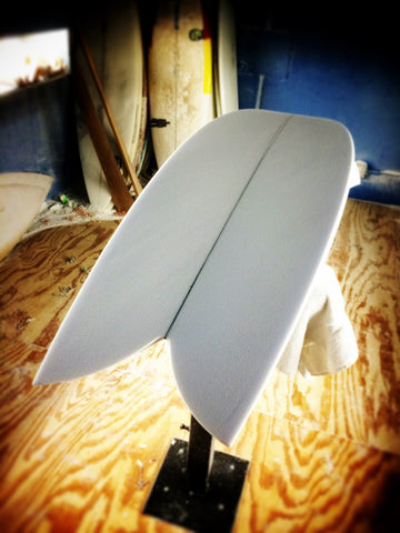 Stock Quick PostMod Jet | Twin/Quad Fish | Baltic Blue resin tint