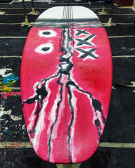 Apex | Pink & Black resin art creative