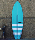 HideoJet |  carbon reinforced aqua/white