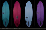 Bullet Single Fin | Magenta Purple resin tint