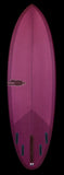Stock Quick Bullet Single Fin | Magenta Purple resin tint