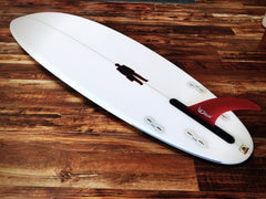 Stock Quick Bullet Single Fin | Slate Grey resin tint