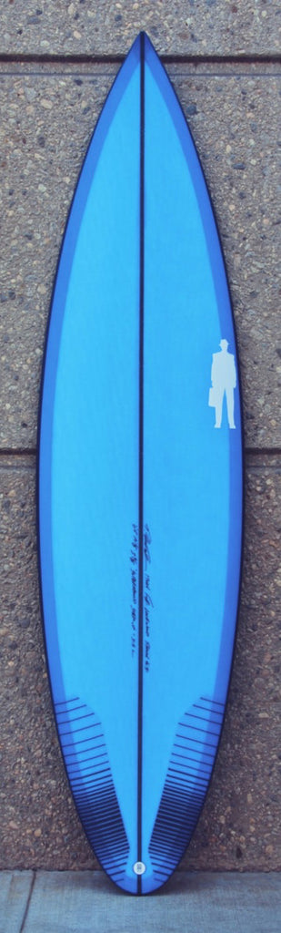 Flyin Lion step-up | Racy Black Rails with Baltic Blue Resin Tints