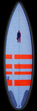 G4-71 | Titanium II Orange stripes