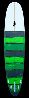 Performance Longboard HPLB | Green Resin Stripes