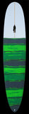 Performance Longboard HPLB | Green Resin Stripes