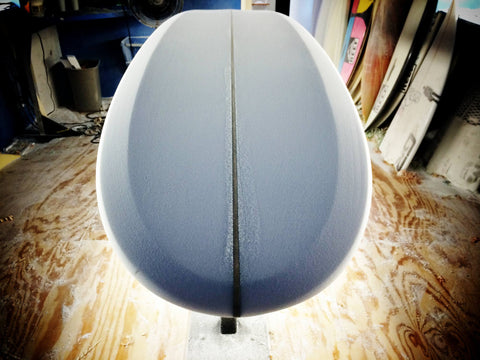 Stock Quick Mini Longboard / Manatee II | blues tri tail dip