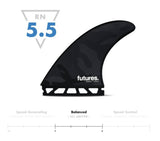 Jordy Large Futures Honeycomb Fins