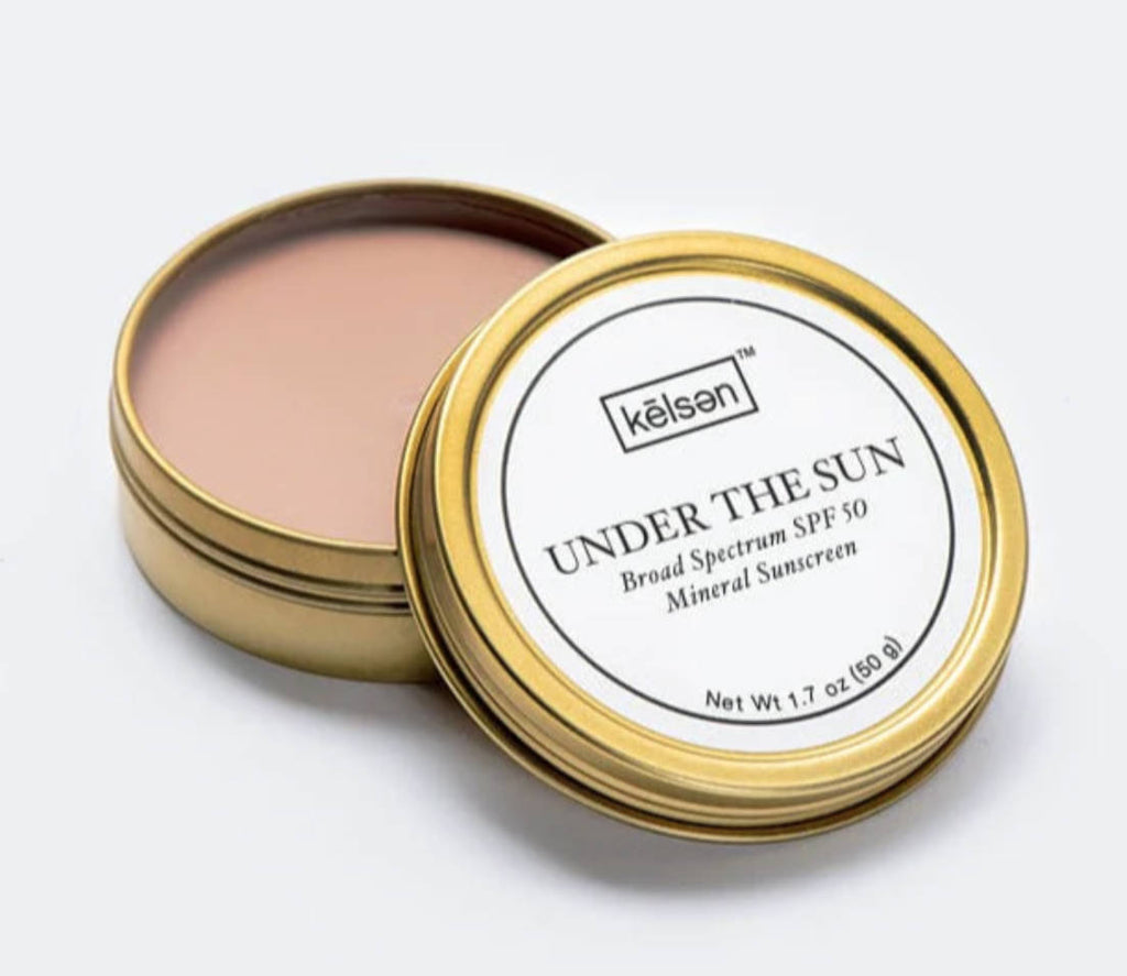 Kelsen Under the Sun SPF 50 Mineral Sunscreen