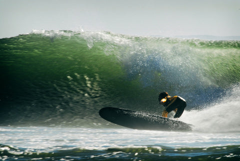 Mini Longboard / Manatee II | kelp green resin tint