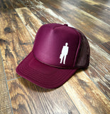 Proctor Man Trucker Hats - Maroon