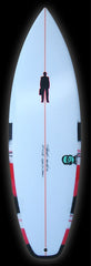 Monsta | Pink & Black Resin Stripes