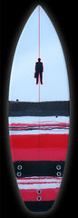 Monsta | Pink & Black Resin Stripes