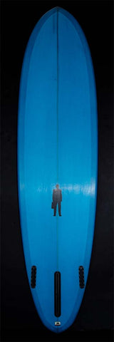 READY TO SHIP Pelican Midlength | baltic blue resin tint